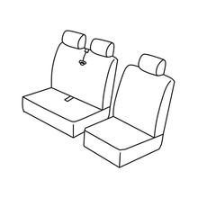 Set de housses de siège Superior - Nocciola - compatible pour Citroën Jumper (01/94>03/06)