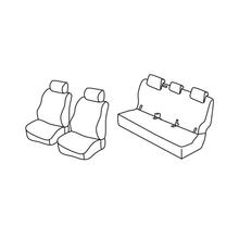 Sitzbezüge Lampa Set Superior - Beige - kompatibel für Ford Ranger (06/12>)