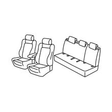 Sitzbezüge Lampa Set Superior - Nocciola - kompatibel für Hyundai i30 5p (01/17>)