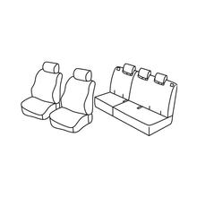 Sitzbezüge Lampa Set Superior - Beige - kompatibel für Honda Jazz (02/11>08/15)