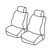 Capas de Assento Lampa Conjunto Superior - Bege - compatível para Fiat Doblò Cargo (01/10>) - Opel Combo (04/12>08/18)