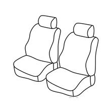 Potahy Lampa Set Superior - Béžová - kompatibilní pro Ford Transit Custom (10/12>12/17)