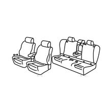 Coprisedili Lampa Set Superior - Nero/Grigio - compatibili per Bmw Serie 3 Touring (F31) (06/12>07/19)