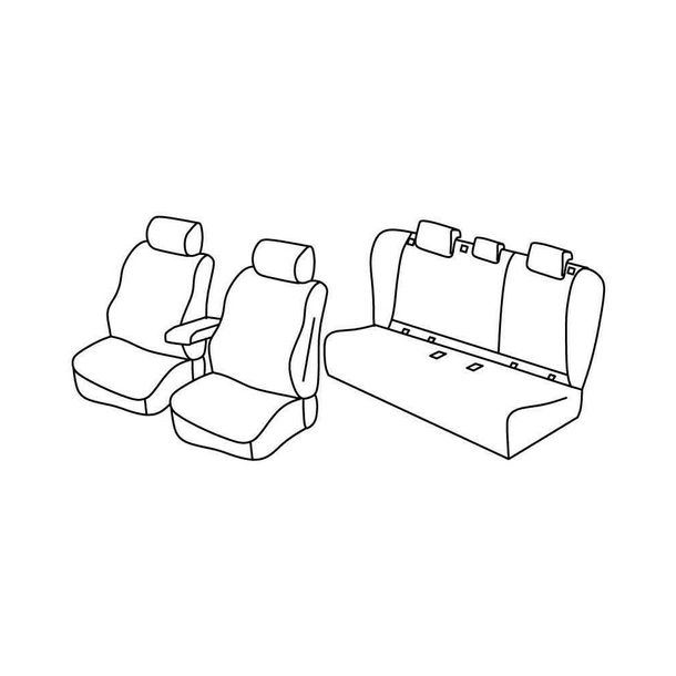 Coprisedili Lampa Set Superior - Beige - compatibili per Opel Insignia Sports Tourer (05/17>)