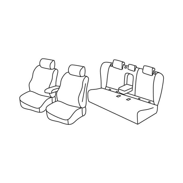 Coprisedili Lampa Set Superior - Beige - compatibili per Opel Insignia Sports Tourer (05/17>)