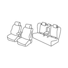 Stoelhoezen Lampa Set Superior - Beige - compatibel voor Opel Insignia Sports Tourer (05/17>)