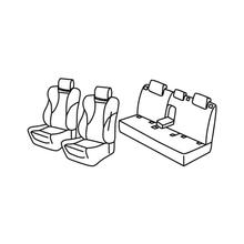 Stoelhoezen Lampa Set Superior - Nocciola - compatibel voor Land Rover Evoque 5-deurs (09/15>12/18)