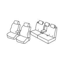 Stoelhoezen Lampa Set Superior - Beige - geschikt voor Honda HR-V (09/15>10/21)