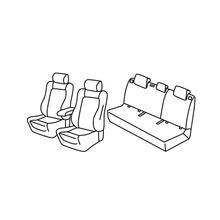 Capas de Assento Lampa Set Superior - Bege - compatível para Hyundai i30 5p (01/17>)