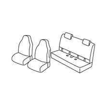 Coprisedili Lampa Set Superior - Nero/Grigio - compatibili per Toyota Aygo 5p (06/14>12/21)
