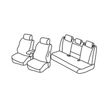 Coprisedili Lampa Set Superior - Nero/Grigio - compatibili per Bmw X5 (F15) (10/13>07/18)