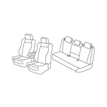Potahy Lampa Set Superior - Nocciola - kompatibilní pro Bmw X5 (F15) (10/13>07/18)