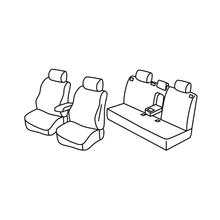 Sitzbezüge Lampa Set Superior - Beige - kompatibel für Chevrolet Cruze 4p (03/09>09/15)