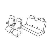 Potahy Lampa Set Superior - Nocciola - kompatibilní pro Volkswagen Multivan T6 (08/15>12/19) - Volkswagen Multivan T6.1 (01/20>)