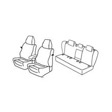 Housses de siège Lampa Set Superior - Beige - compatibles pour Volkswagen Golf V 3p (11/03>10/08)