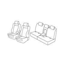 Stoelhoezen Lampa Set Superior - Nocciola - geschikt voor Audi Q5 (11/08>02/17)