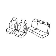 Coprisedili Lampa Set Superior - Nero/Grigio - compatibili per Peugeot 2008 (06/13>11/19)
