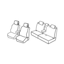 Coprisedili Lampa Set Superior - Nero/Grigio - compatibili per Peugeot 308 5p (09/07>09/13)