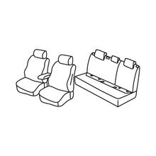 Potahy Lampa Set Superior - Černá/Šedá - kompatibilní pro Audi A3 Sportback (11/12>07/16)