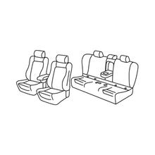Sitzbezüge Lampa Set Superior - Nocciola - kompatibel für Bmw Serie 5 (G30) (02/17>)