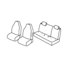 Potahy Lampa Set Superior - Černá/Červená - kompatibilní pro Seat Mii 5p (05/12>07/20) - Skoda Citigo 5p (05/12>10/19) - Volkswagen Up! 5p (01/12>) - Volkswagen Up! Cross (10/13>09/19)