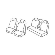 Coprisedili Lampa Set Superior - Grigio/Nero - compatibili per Bmw Serie 3 (E46) (03/98>02/05)