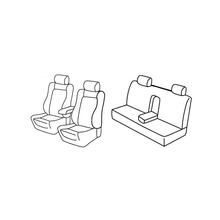 Coprisedili Lampa Set Superior - Grigio/nero - compatibili per Alfa Romeo 156 4p (10/97>05/03)