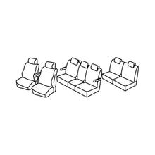 Coprisedili Lampa Set Superior - Beige - compatibili per Mazda 5 5p (08/05>10/10)