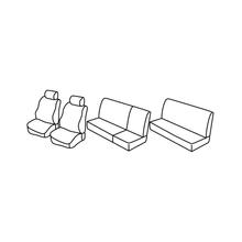 Habillages de siège Lampa Set Superior - Beige - compatible pour Land Rover Defender 5p (01/90>07/10)