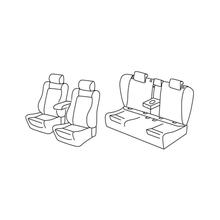Potahy Lampa Set Superior - Béžové - kompatibilní pro Volkswagen Passat 4p (12/14>10/20)