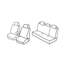 Potahy Lampa Set Superior - Béžové - kompatibilní pro Seat Toledo (01/13>07/15) - Skoda Rapid 5p (01/13>12/14)