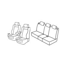 Coprisedili Lampa Set Superior - Beige - compatibili per Opel Meriva (05/10>01/14)