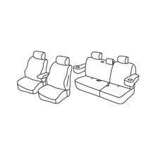 Potahy Lampa Set Superior - Béžové - kompatibilní pro Mitsubishi Pajero 5p (11/06>07/19)