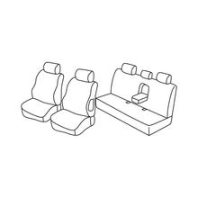 Coprisedili Lampa Set Superior - Beige - compatibili per Mercedes Classe C 4p (02/07>02/14)
