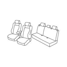 Potahy Lampa Set Superior - Béžové - kompatibilní pro Jeep Renegade (09/14>)