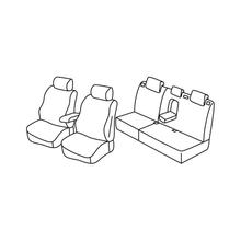 Potahy Lampa Set Superior - Béžové - kompatibilní pro Ford Focus 5p (03/11>05/18) - Ford Focus Wagon (06/11>05/18)