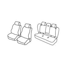 Potahy Lampa Set Superior - Béžové - kompatibilní pro Bmw řady 3 Touring (E46) (09/99>08/05)