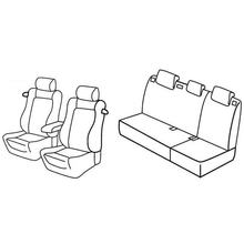Housses de siège Lampa Set Superior - Beige - compatible pour Volkswagen Polo 3p (05/14>09/17)