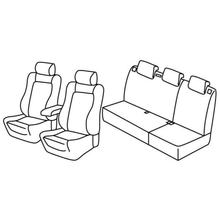 Housses de siège Lampa Set Superior - Beige - compatibles pour Volkswagen Polo 5p (09/09>04/14)