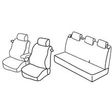 Housses de siège Lampa Set Superior - Beige - compatibles pour Volkswagen Polo 3p (09/09>04/14)