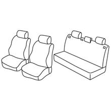 Housses de siège Lampa Set Superior - Beige - compatibles avec Volkswagen Polo 5p (11/01>08/09)