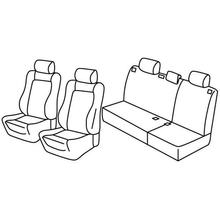 Housses de siège Lampa Set Superior - Beige - compatibles pour Volkswagen Polo 5p (11/01>08/09)
