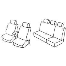 Housses de siège Lampa Set Superior - Beige - compatibles pour Volkswagen Golf IV Variant (04/99>05/06)