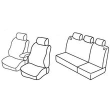 Housses de siège Lampa Set Superior - Beige - compatibles pour Volkswagen Golf IV 5p (10/97>10/03)