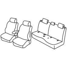 Coprisedili Lampa Set Superior - Beige - compatibili per Suzuki S-Cross (09/13>)