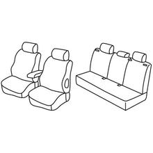 Coprisedili Lampa Set Superior - Beige - compatibili per Opel Astra H 5p (03/04>12/09)