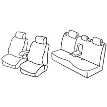 Coprisedili Lampa Set Superior - Beige - compatibili per Mazda 3 5p (04/09>12/13)