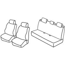 Coprisedili Lampa Set Superior - Beige - compatibili per Mazda 2 5p (10/07>02/15)