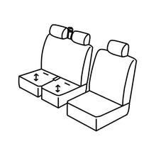 Coprisedili Lampa Set Superior - Nocciola - compatibili per Volkswagen Crafter (01/17>)