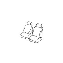 Coprisedili Lampa Set Superior - Beige - compatibili per Fiat Doblò Cargo (01/10>)